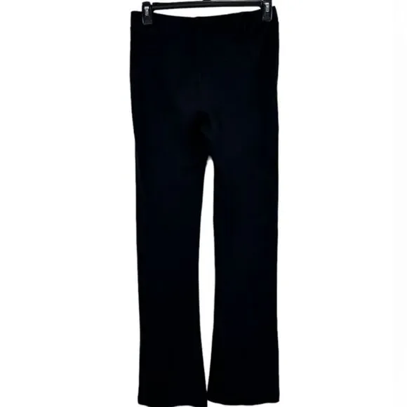 Betabrand Classic Dress Black Pant Yoga Bootcut Medium Pull on Elastic waistband - Picture 3 of 5